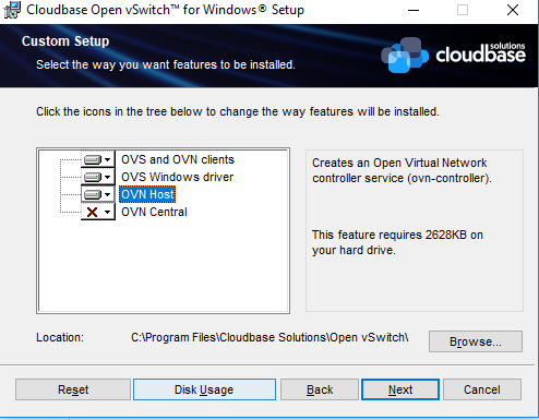 OVN OVS Windows Installer